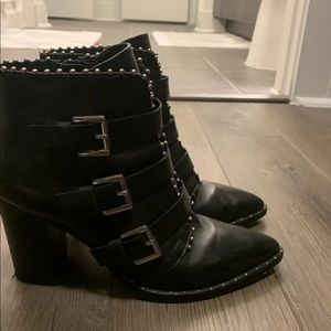 Steve Madden studded booties